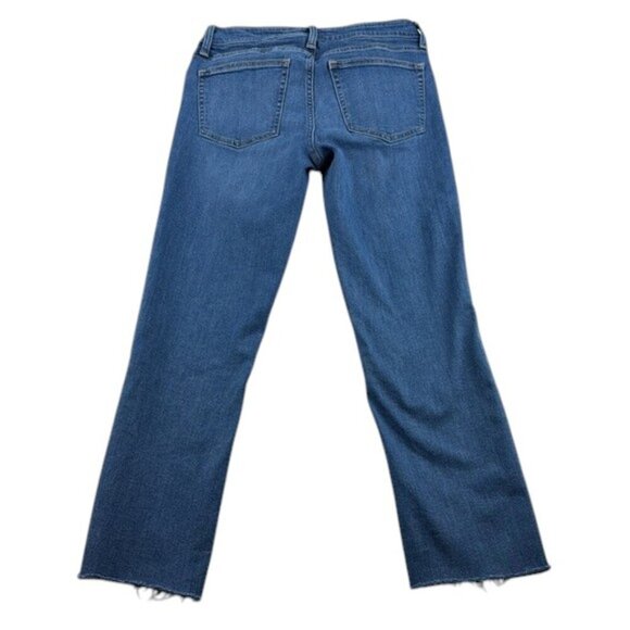 GAP Classic Straight Crop Raw Hem Women's Size 28 - Picture 2 of 10